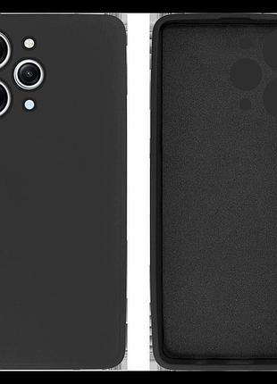 Чехол silicone case camera protective для xiaomi redmi 12 (05) темно серый dark grey