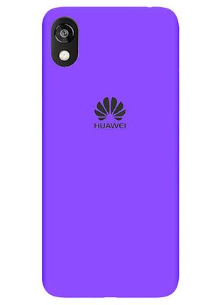 Чохол silicone case premium для huawei y5 2019 ultraviolet (07) фіолетовий