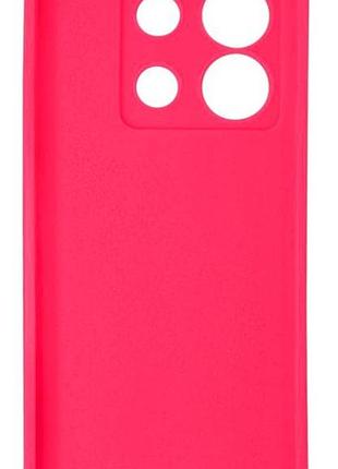 Чехол silicone case camera protective для xiaomi redmi note 13 pro + 5g (21) ярко розовый shiny pink 3