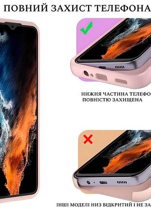 Чехол silicone case camera protective для xiaomi redmi note 13 pro + 5g (21) ярко розовый shiny pink 4