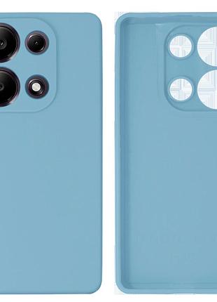 Чехол силиконовый full camera protective для xiaomi redmi note 13 pro 4g (11) lilac cream сиреневый
