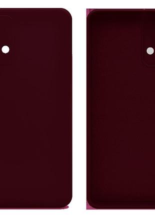 Чохол silicone case camera protective для xiaomi redmi 9t (23) марсала marsala