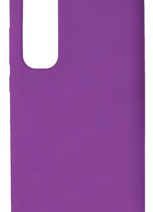 Чехол silicone case camera protective для xiaomi mi note 10 lite (14) фиолетовый purple 2
