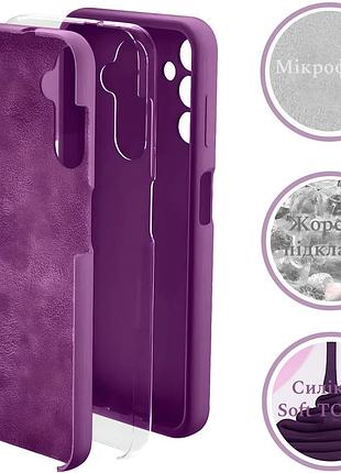 Чехол silicone case camera protective для xiaomi mi note 10 lite (14) фиолетовый purple 5