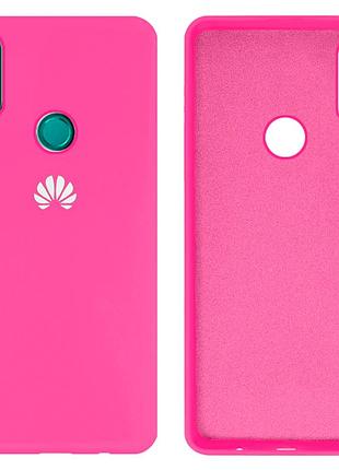 Чохол силіконовий full протиударний premium для huawei honor 10i (21) shiny pink яскраво-рожевий
