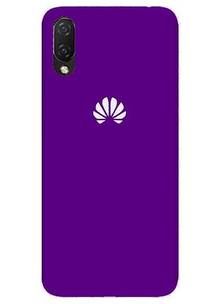 Чохол silicone case premium для honor 9x/psmart pro purple (14) фіолетовий