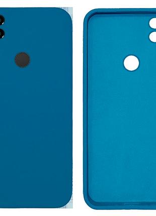 Чохол silicone case camera protective для xiaomi redmi 9c (16) синій blue