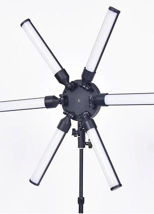 Лампа led star light 60w с 576 светодиодов для видеосъемки и освещения помещений 3200k-5600k