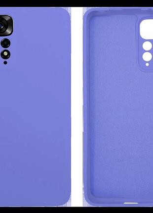 Чохол silicone case camera protective для xiaomi redmi note 11 pro (13) ліловий lilac