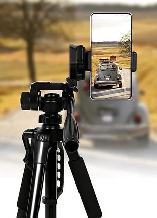 Трипод штатив t8pro 1.70м универсальный для фото и видео съемки с креплением 1/4 дюйма