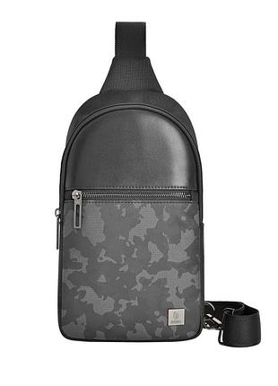 Сумка wiwu salem crossbody bag для мужчин и женщин из полиэстера с мягкой подкладкой для хранения вещей