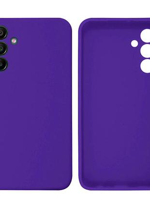 Чохол silicone case camera protective для samsung a35 (07) фіолетовий ultraviolet
