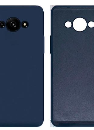 Чохол силіконовий full camera protective для xiaomi redmi a3 (8) dark blue темно-синій