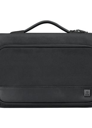 Чехол противоударный для ноутбука 14 дюймов wiwu cozy classic case черный защита от ударов для работы и учебы