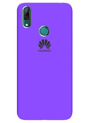 Чехол silicone case premium для huawei p smart ultraviolet (07) фиолетовый