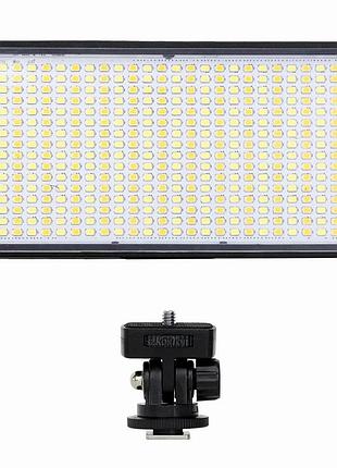 Лампа відеосвіт led 416 30w для фотографів і відеографів з батареєю 2400mah і зарядним пристроєм