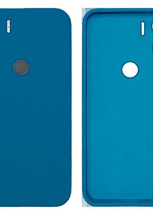 Чехол silicone case camera protective для xiaomi redmi a1 + (16) синий blue