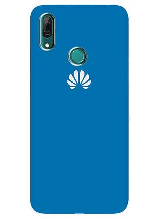 Чехол silicone case premium для huawei p smart 2019 blue (16) синий