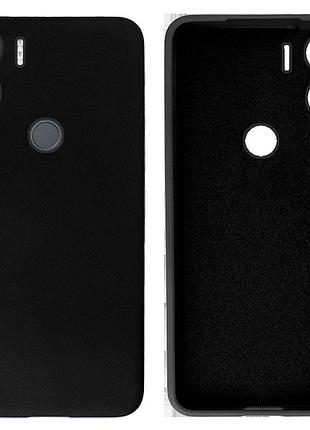 Чохол silicone case camera protective для xiaomi redmi a1 + (03) чорний black