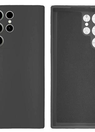 Чехол силиконовый full camera protective для samsung s23 ultra (5) charcoal dray серый