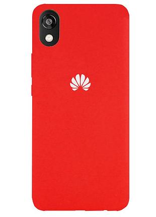 Чехол silicone case premium для huawei y5 2019 red (01) красный