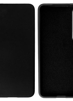 Чохол silicone case camera protective для xiaomi mi 10 (03) чорний black
