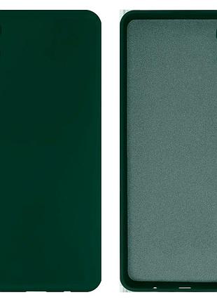 Чехол silicone case camera protective для xiaomi redmi 9a (22) темно зеленый forest green