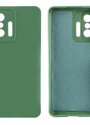 Чохол silicone case camera protective для xiaomi mi 11t (19) м'ятний mint