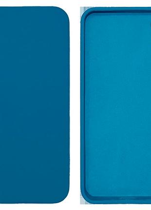 Чехол silicone case camera protective для xiaomi redmi 9a (16) синий blue