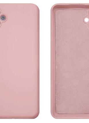 Чохол silicone case camera protective для samsung a05 (18) пудра pink sand