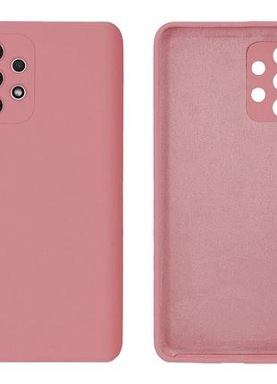 Чохол silicone case camera protective для samsung a33 (04) рожевий pink