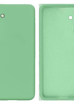 Чохол силіконовий full camera protective для samsung a24 (19) mint м'ятний