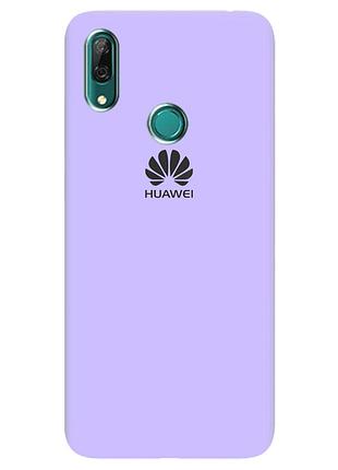 Чохол silicone case premium для huawei p smart lilac (13) ліловий