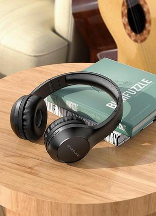 Наушники bluetooth borofone bo4 charming беспроводные для музыки и общения с длительным временем работы