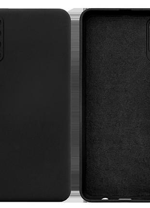 Чехол силиконовый full camera protective для samsung a70 (3) black чёрный