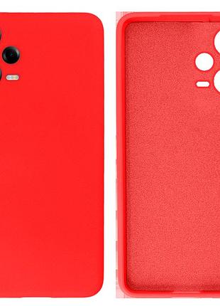 Чехол силиконовый full camera protective для xiaomi redmi note 12 5g (1) red красный