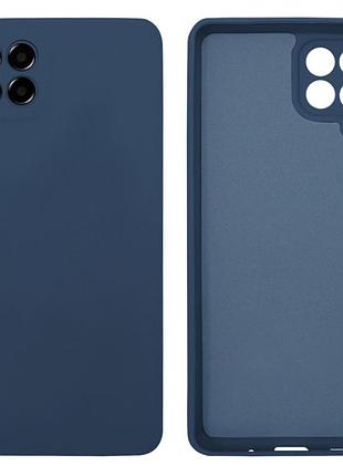 Чехол silicone case camera protective для samsung m53 (08) темно синий dark blue