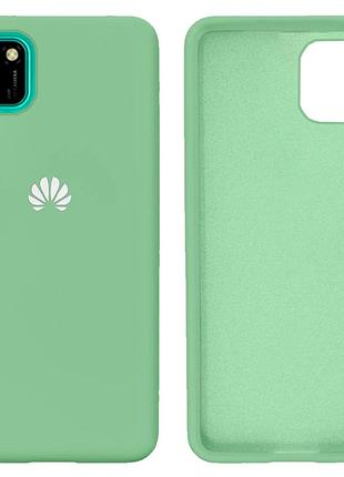 Чохол силіконовий full протиударний premium для huawei y5p 2020 (19) mint м'ятний