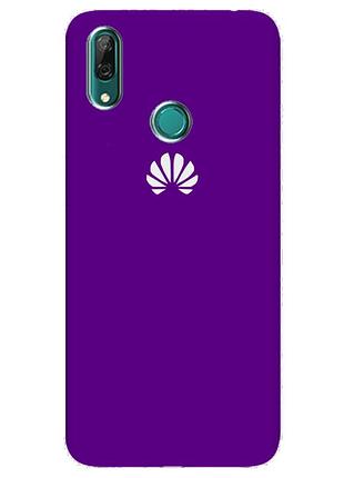 Чехол silicone case premium для huawei p smart purple (14) фиолетовый