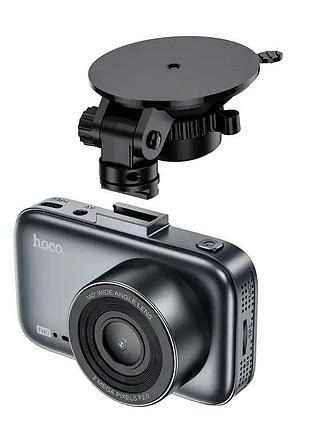 Видеорегистратор hoco dv5 с 2mp камерой для авто запись видео 1080p угол обзора 140 градусов экран 3 дюйма