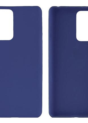 Чехол silicone case camera protective для xiaomi poco m4 pro 5g (08) темно синий dark blue