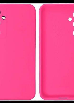 Чохол silicone case camera protective для samsung m34 (21) яскраво рожевий shiny pink
