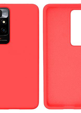 Чехол silicone case camera protective для xiaomi redmi 10 (12) коралловый coral