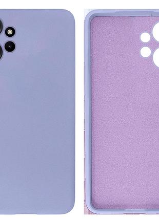 Чехол силиконовый full camera protective для xiaomi redmi note 12 (13) lilac сиреневый