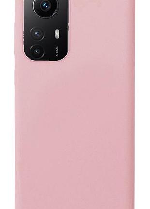 Чехол silicone case camera protective для xiaomi redmi note 12s (18) пудра pink sand 2