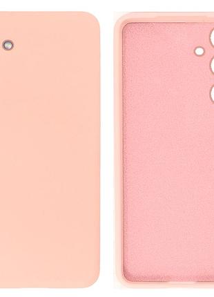 Чехол силиконовый full camera protective для samsung m35 (18) pink sand песочно-розовый