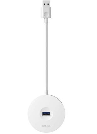 Хаб usb c baseus airjoy для работы и учебы с 1 usb 3.0 и 3 usb 2.0 для подключения устройств