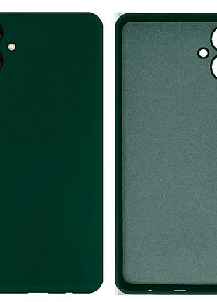 Чохол силіконовий full camera protective для samsung a06 (22) dark green темно-зелений