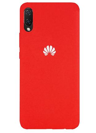 Чохол silicone case premium для honor 9x/psmart pro red (01) червоний