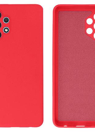 Чохол silicone case camera protective для samsung a32 (01) червоний red